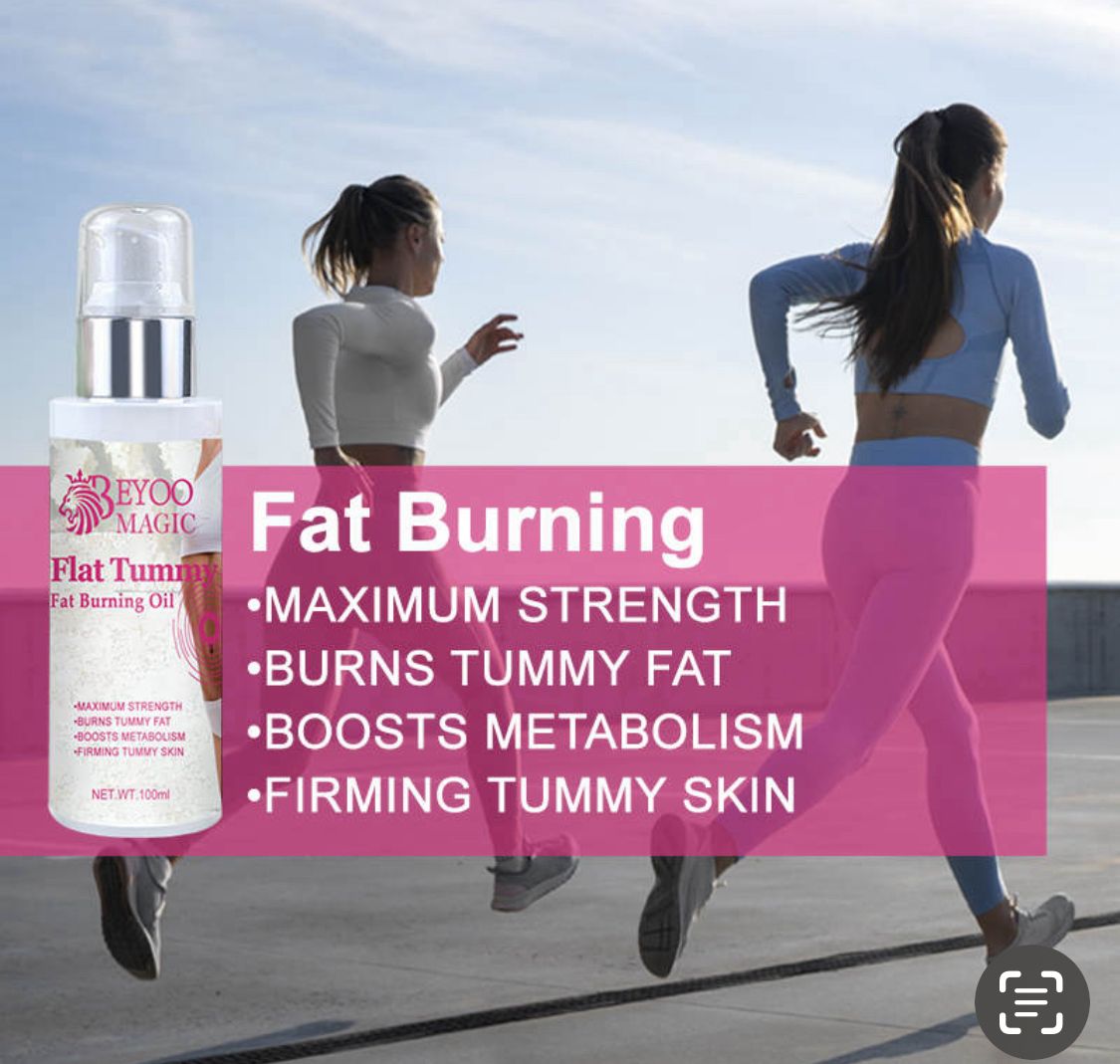 Flat Tummy Fat Burning Oil