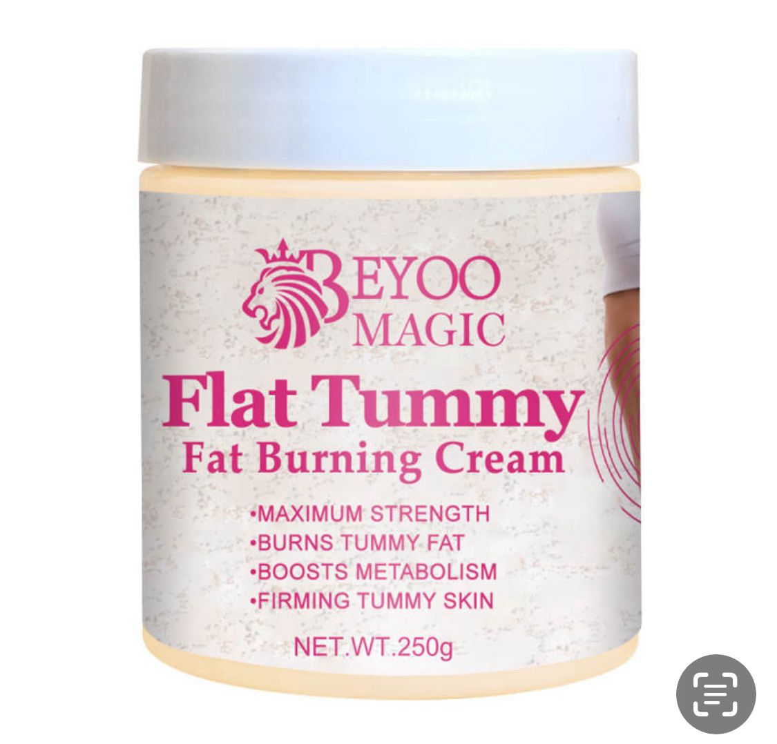 Flat Tummy Fat Burning Cream