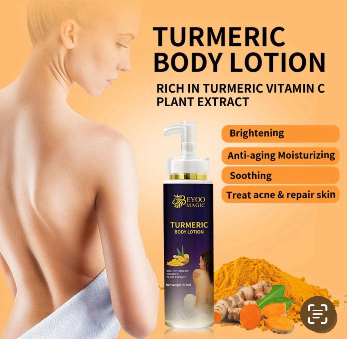 Turmeric Cream Care Set