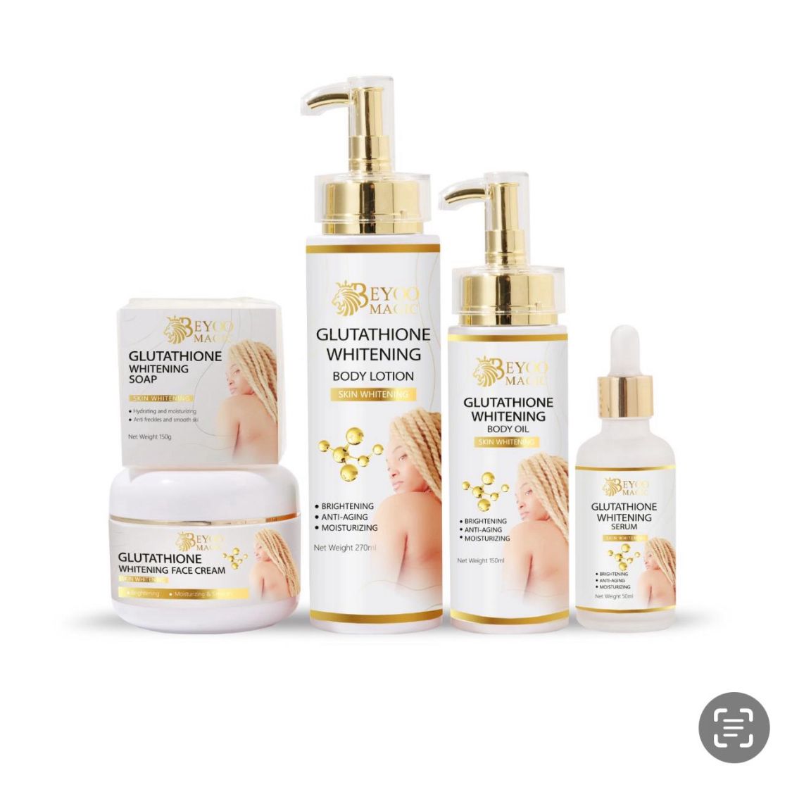 Glutathione Whitening Set