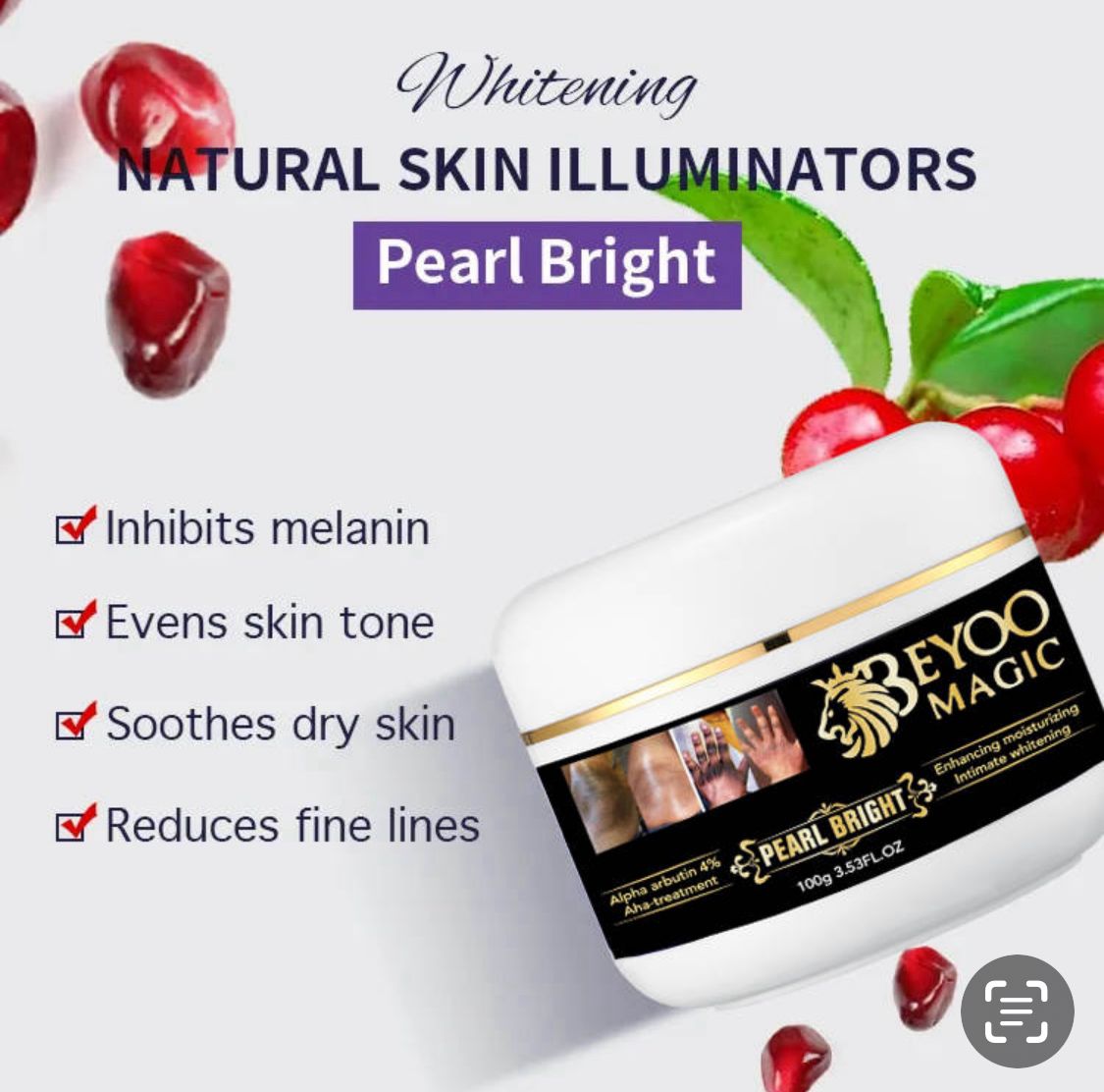 12 Pearl Bright Creams